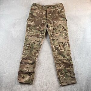Tactical Camo Cargo Pants Mens 32x32 Fits 32x29 Multicam Knee Pad Slots  Ripstop